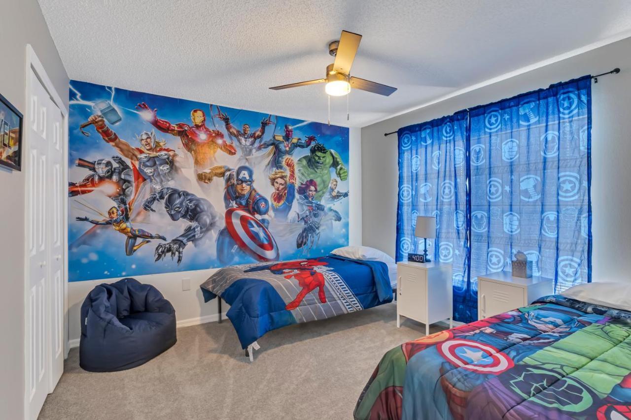 Disney Themed House Free Heated Pool Close Disney 5Br 9Bd 奥兰多 外观 照片